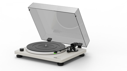 Elac Miracord 40 in White Cream, product view