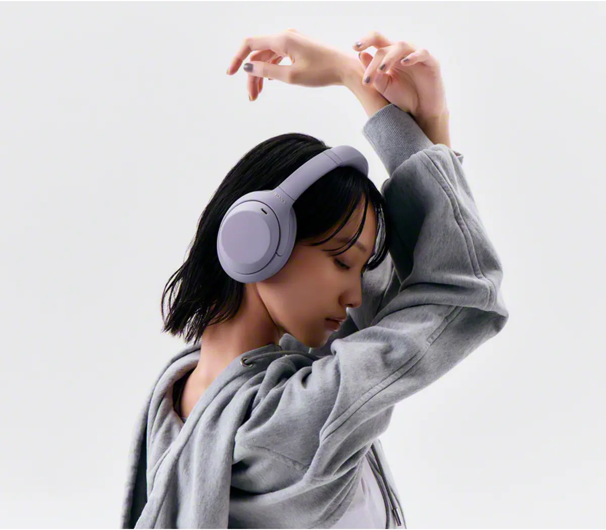 Sony WH-1000XM4C in Lavender, product view 5