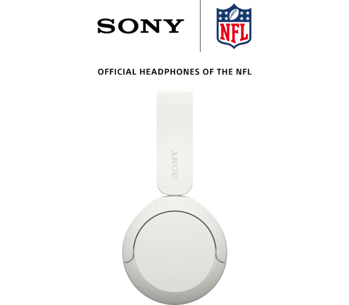 Sony WH-CH530 in White, product view 4