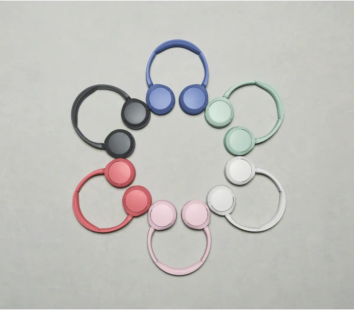 Sony WH-CH530 in Cobalt, product view 2
